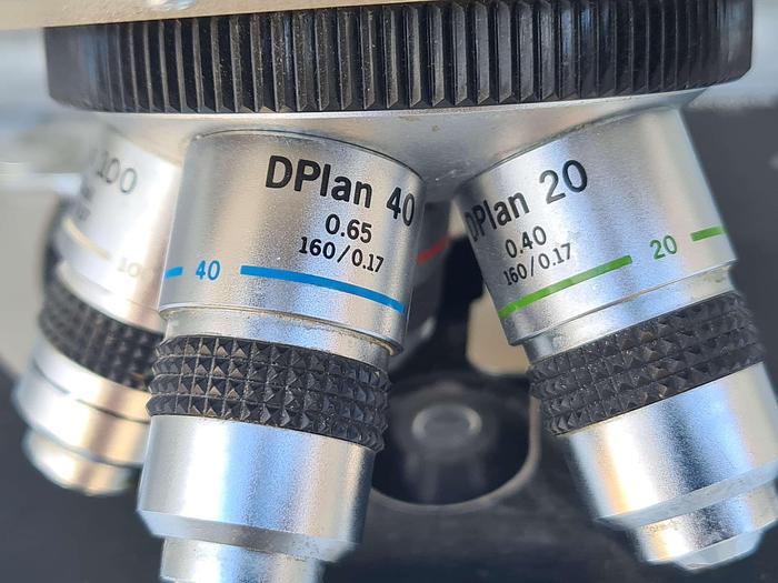 Used Olympus BH-2 Microscope with 5 objectives