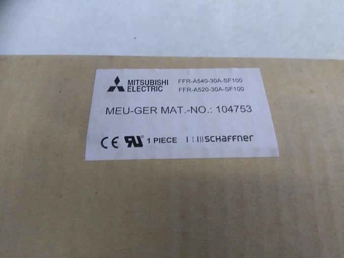 Filtro de corriente Schaffner FS5609-30-44-100 /FFR-A540-30A-SF100, Mitsubishi Electric, nuevo