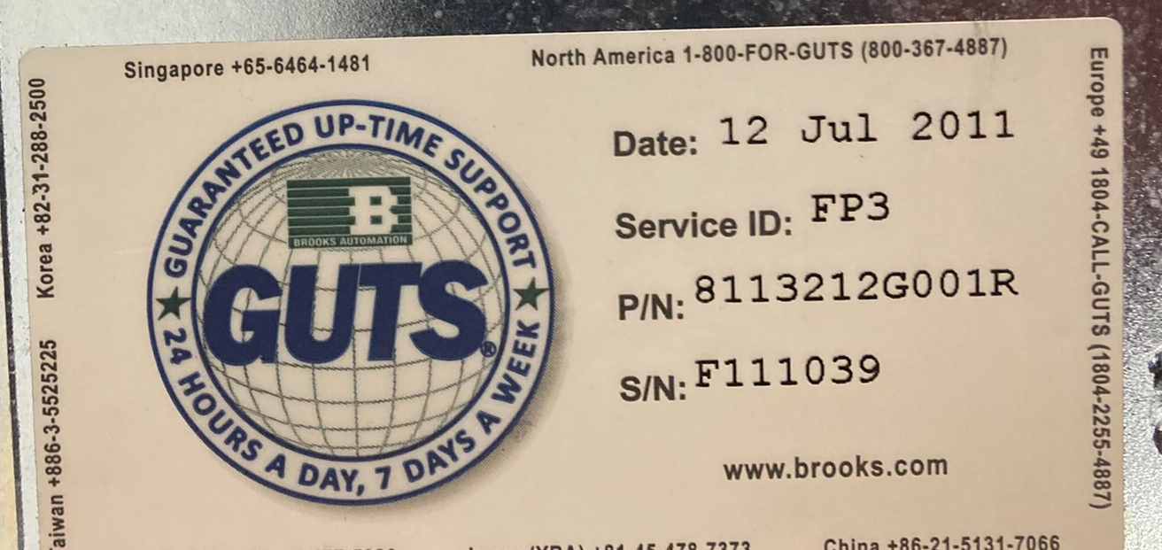 Used CTI-CRYOGENICS 8113212G001 CRYO PUMP CONTROLLER