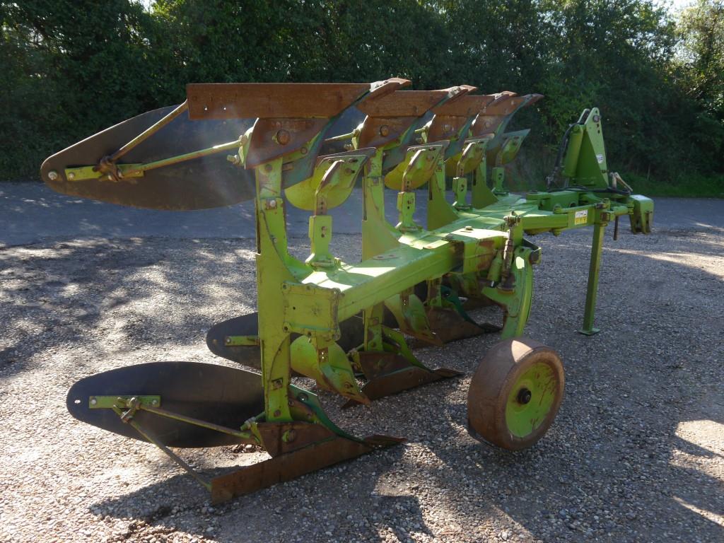 Used Dowdeswell DP100FS 4 Furrow Plough