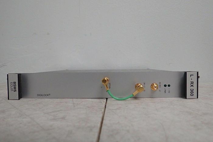 Used Bruker Oxford Spectrospin Type BSMS ECL01 L-RX 360 Digilock Module
