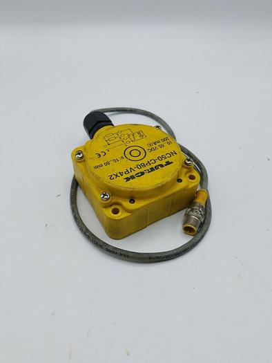 Used Turck NC50-CP80-VP4X2 Capacitive Proximity Sensor
