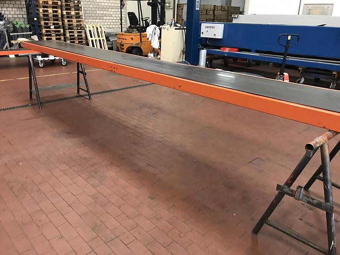 Gebraucht SCHULZ Gurtförderer, Gurtband, Förderband 6,6m