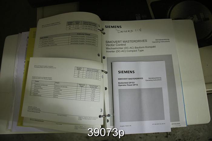Used LG Industries Plain Press, 1200 PLI Balanced at 2500 FPM, Blind Drilled Press Rolls, 118" Face, 32" Diameter #39073