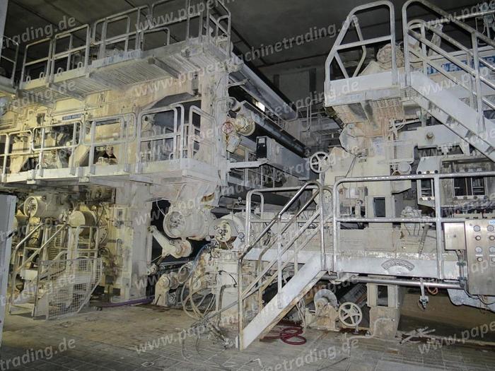 Used (PM2-88) - Paper machine for coated base paper, Fourdrinier - Voith - 3780 mm