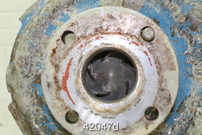 Used Rueck 3196 1.5x3x10 Pump, Stainless Steel Casing #42047