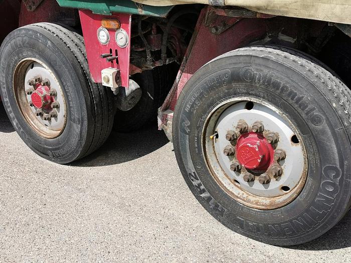 Gebraucht 2012 2 Achs-Tiefbett-Sattelanhänger MEUSBURGER MPS-2