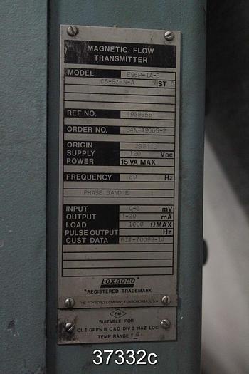 Used Foxboro E96P Magnetic Flow Transmitter Output Meter #37332