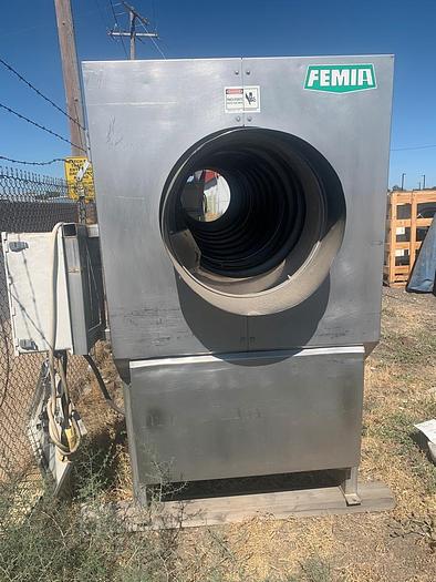 Used Screen, Rotary, 24" x 8', S/st, FEMIA #A744157