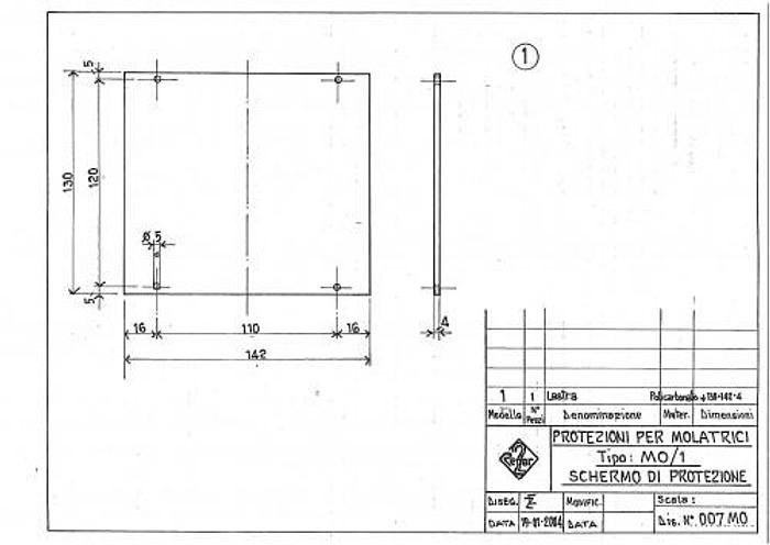Repar2 7M01SM Grinder Safety Guard