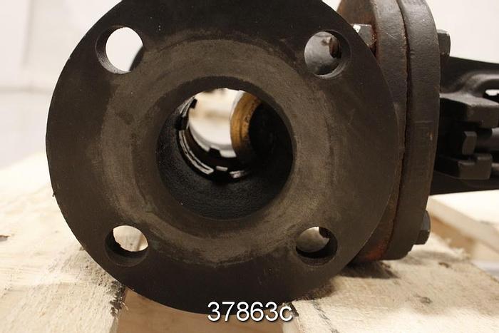 Used Stockham 2" Outside Stem And Yoke Gate Valve #37863