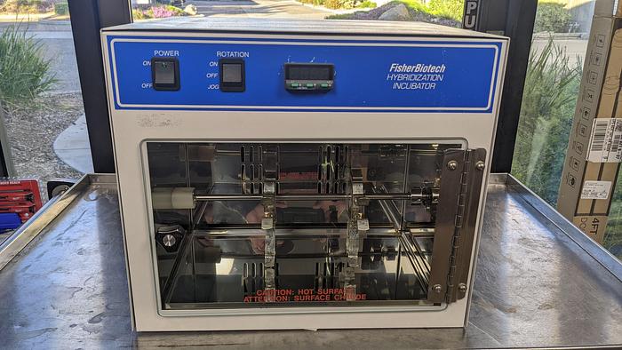 Used Fisher Biotech FBH110 Rotisserie Hybridization Incubator 120v
