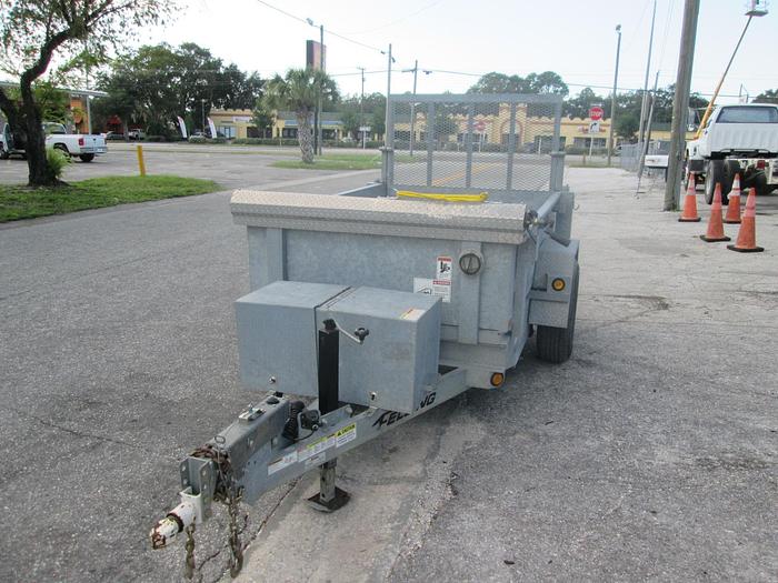 Used 2018 Felling 8' Galvanized Dump Trailer