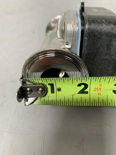 Used ITT Pure-FLO 1-316L-RA20MAX-CWP150 Diaphragm Valve  w/ 1" Sanitary Fittings