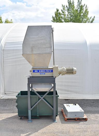 Used USED SHREDTECH ST-25 TWO SHAFT SHREDDER