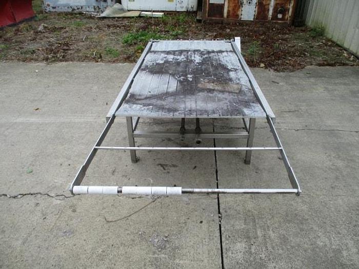 Used Conveyor; Wire Belt; 34"W x 8' 6"L