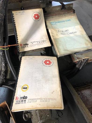 Used 2001 BRUTE VMC 63/35/35 VMC, 50 Taper,8K RPM, with 4th axis Rotary Table