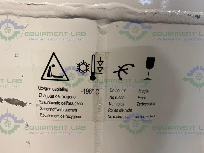 Used MVE  CryoSystem Series 2000 Cryogenic Sample Storage w/ Roller Base 10650200