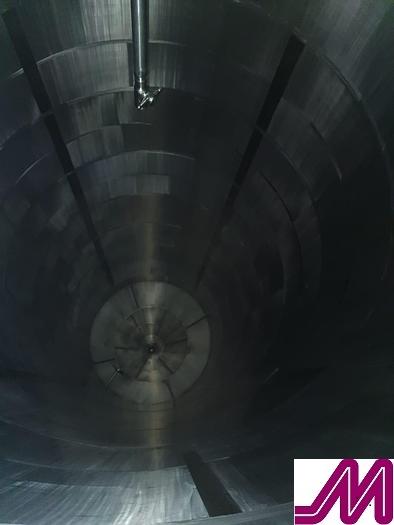 Used 200,000 Litre (2000 Hl) Stainless Steel Jacketed Fermenter with Conical Base