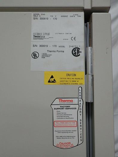 Used Thermo Forma Model 3140 Series ll Water Jacket CO2 Incubator