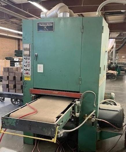 Used CEMCO 24 INCH, DOUBLE-HEAD WIDE-BELT SANDER