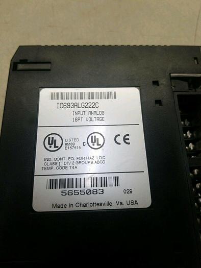 Used GE Fanuc IC693ALG222C Analog Input Voltage