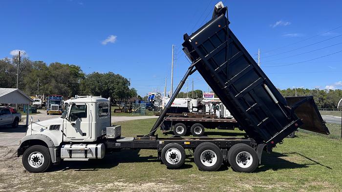 Used 2013 Mack GU713 Granite Tri-Axle Dump truck