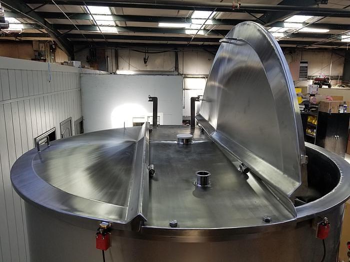 1000 USG chocolate melter and storage tank