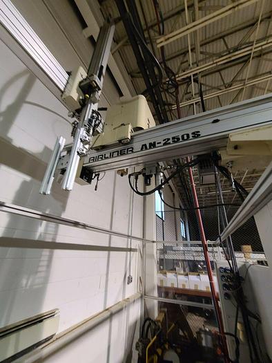 Used Battenfeld BA 1500 CDC Injection Molding Machine with Robot 165 Ton 9.5 ounce
