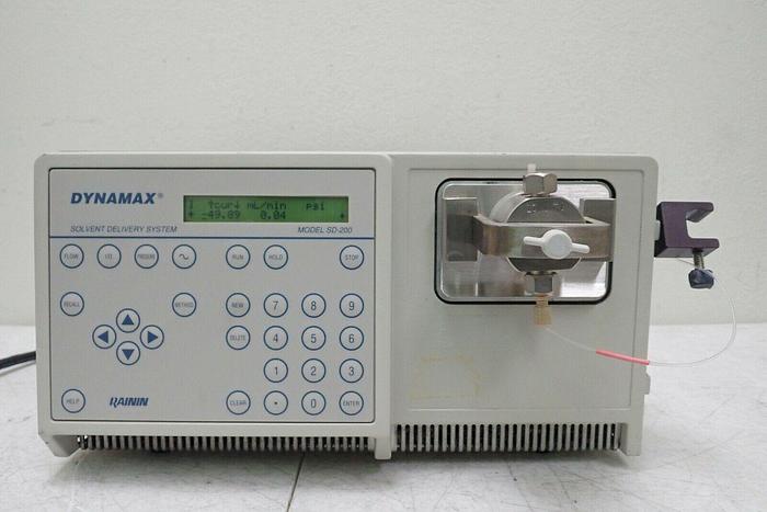 Used Dynamax Rainin Model SD-200 Pump Solvent Delivery System