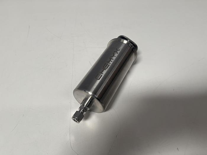 Used Chemyx 200 mL Stainless Steel Syringe