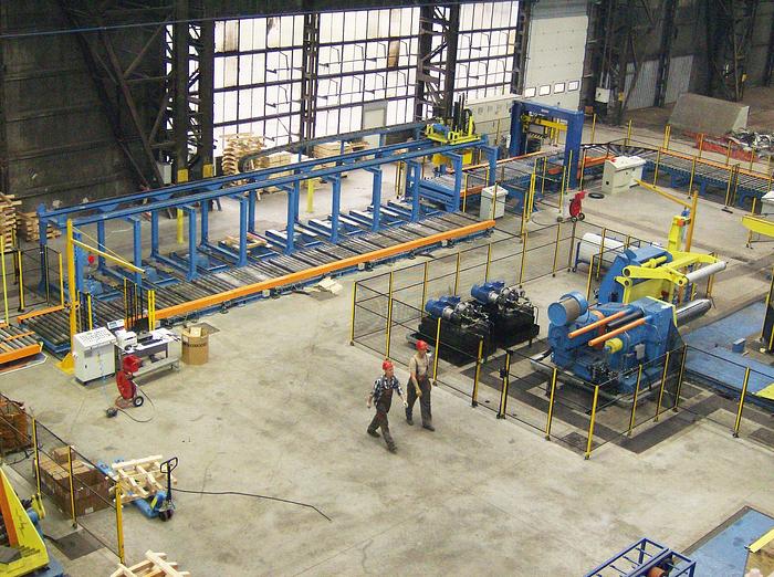 New F&P 1500x3mm Slitting + Packaging Line (New) #4345