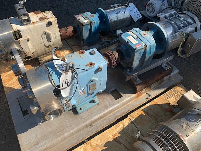 Used Waukesha Model 130 U1 Positive Displacement Pump