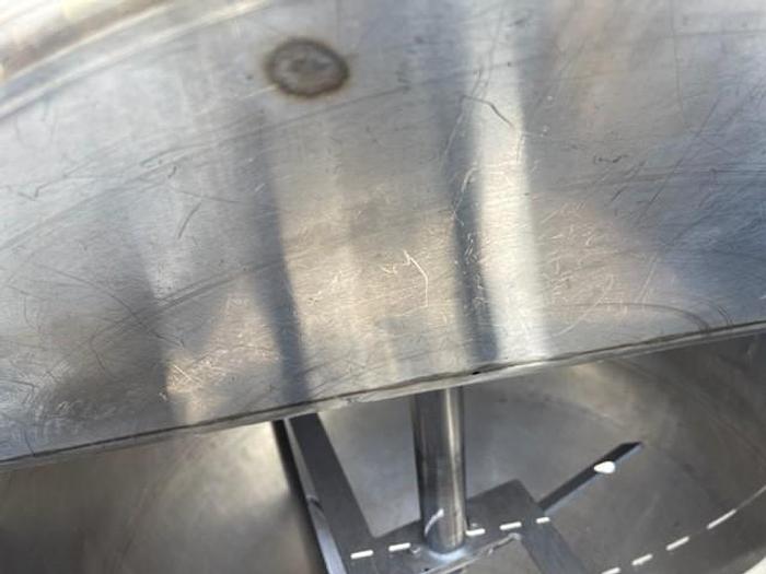 Used Lee 125 Gallon Steam Jacketed Mixing Kettle