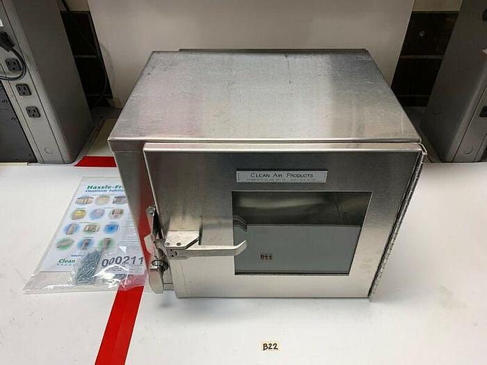 Clean Air Products Pass Thru Air Lock Series 18 CAP18W-SST-12x