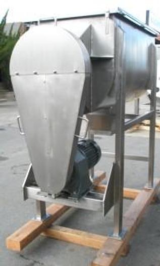 Mixer, Ribbon, 25 CF, 304 S/st, 15 HP, New, HD, #H737140