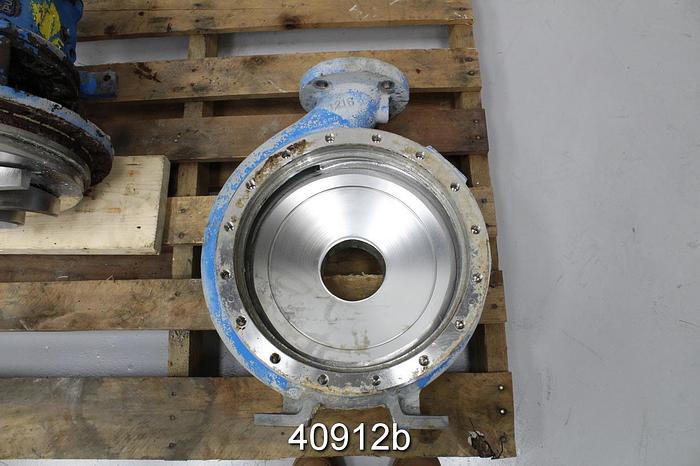 Used Goulds 3196 3x4x13, CD4M Casing, 6-Vane SS Impeller #40912