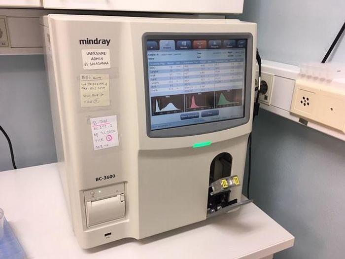 Used For Sale MINDRAY BC-3600 Hematology Analyzer