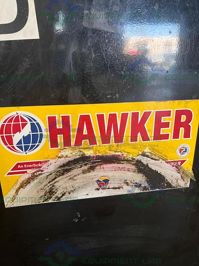  for parts or not working Hawker  024125F13 Forklift Battery 48 V, 37 Amps