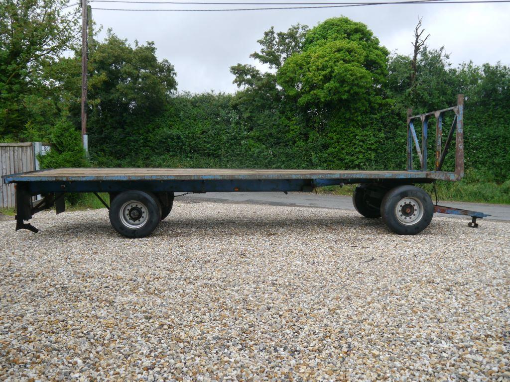Used Bale Trailer