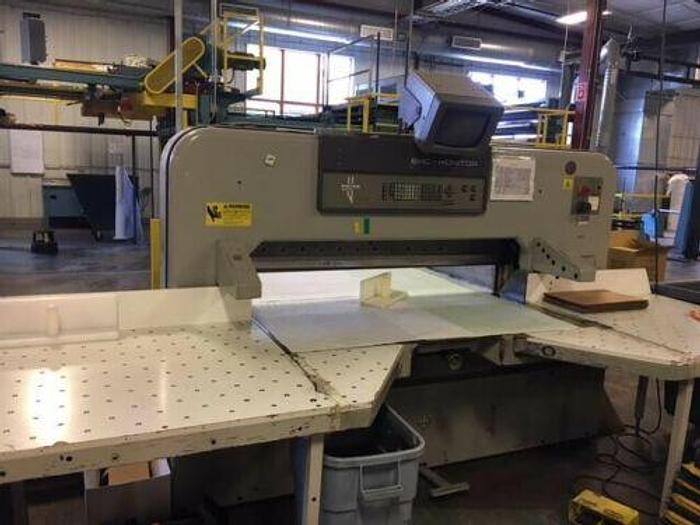 Used 61" (1.54M) WOHLENBERG MDL 155 MON GUILLOTINE CUTTER