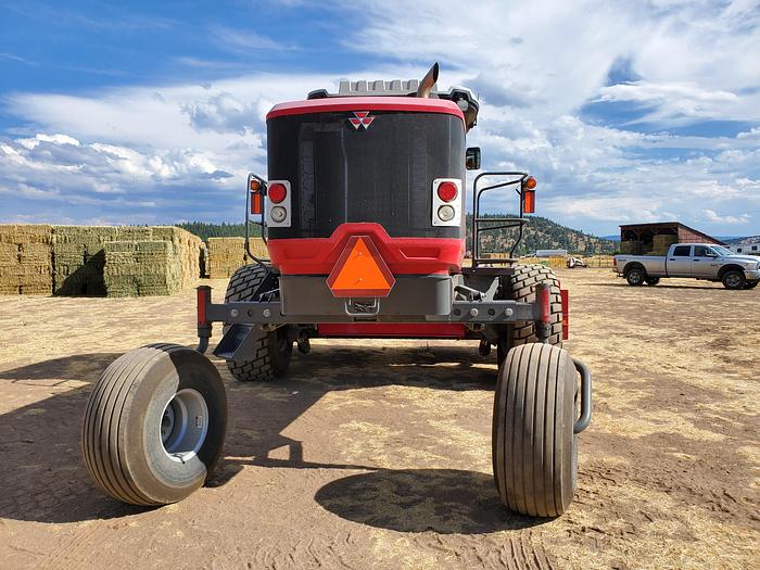 Used ** 800 Hrs ** 2014 Massey Ferguson WR9760 Rotary Windrower
