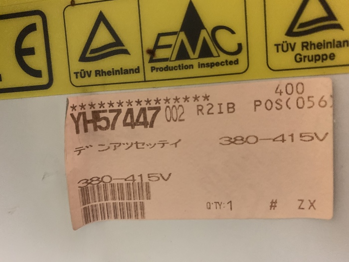 Used FANUC R2000iB/125L 6 AXIS CNC ROBOT WITH R30iA CONTROLLER