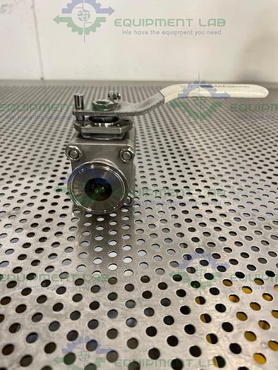 Used SVF -F. C. I.  SB79999ATTR Ball Valve w/ 1" Sanitary Fitting