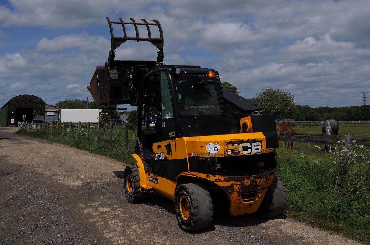 Used 2014 JCB 35D 4X4 WASTEMASTER