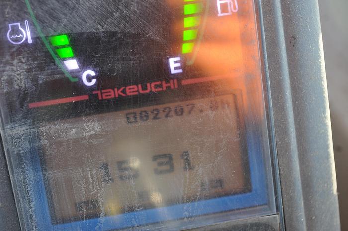 Used 2016 TAKEUCHI TB216
