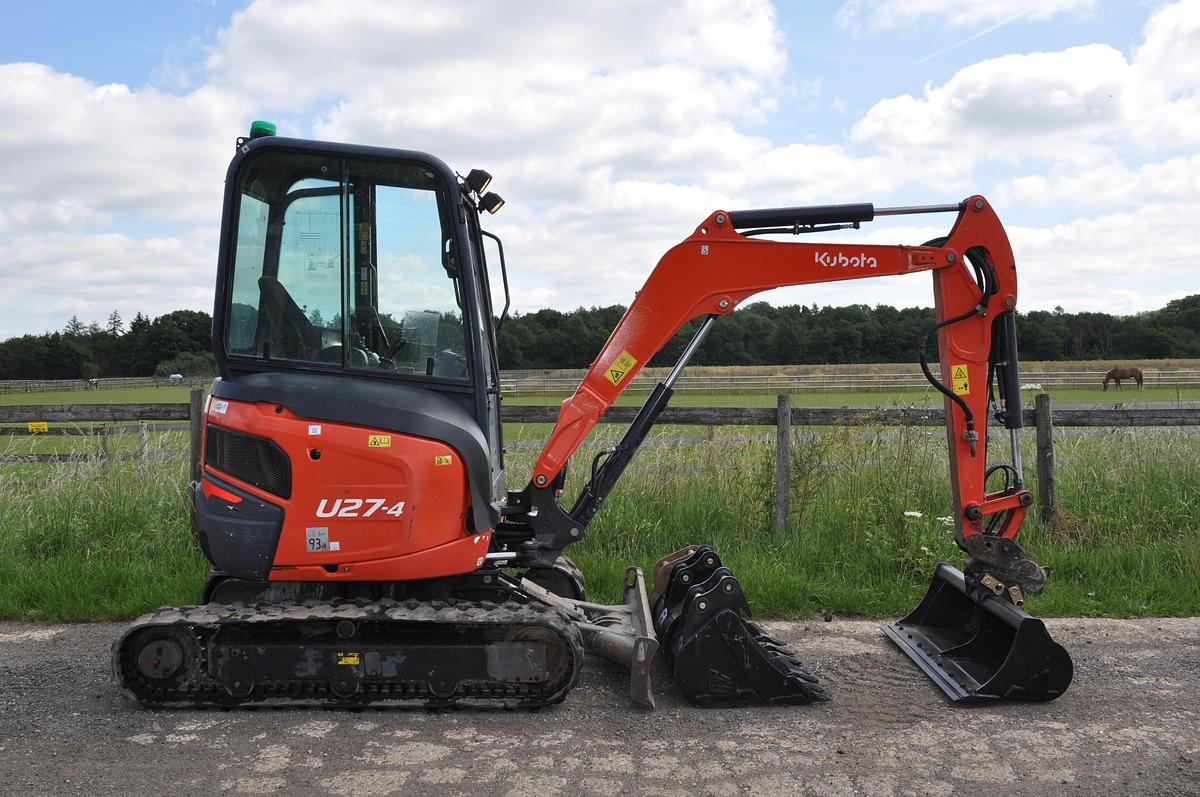 Used 2021 KUBOTA U27-4
