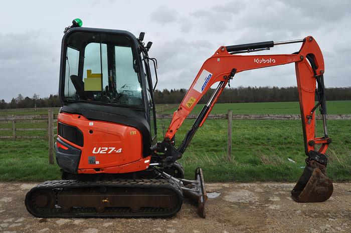 Used 2014 KUBOTA U27-4