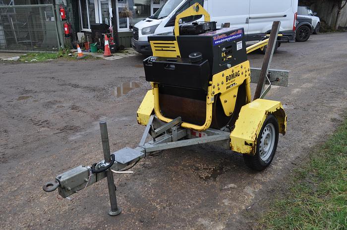Used 2017 BOMAG BW71 E-2 WITH TRAILER
