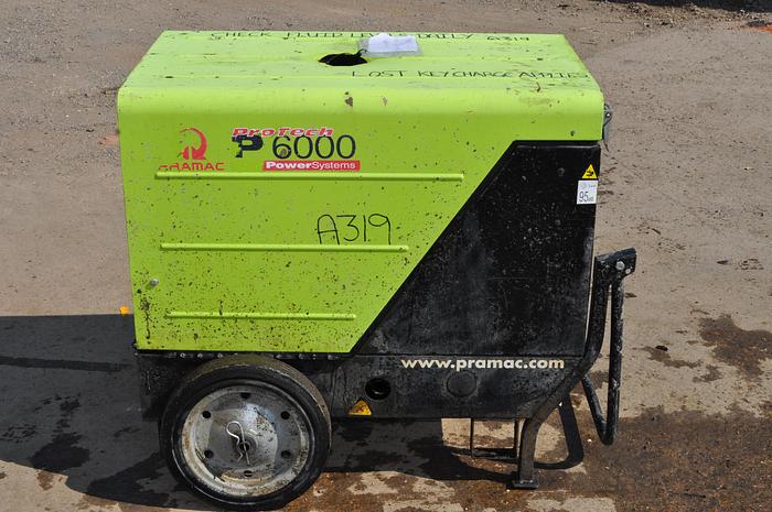 Used PRAMAC P6000 6 kVA